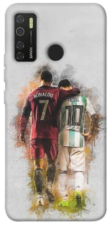 Чохол на TECNO Spark 5 Pro Ronaldo та Messi фото 1 з 1