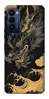 Чохол на TECNO Camon 18 Pro gold dragon фото 1 з 1
