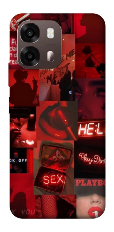 Чохол на Oppo A6 Love collage ver.3 фото 2 з 2
