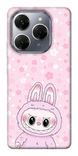 Чехол на TECNO Spark 20 Pro Pink Labubu фото 1 из 1