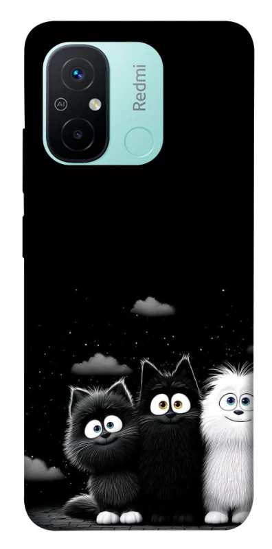 Чехол на Xiaomi Redmi 12C / Poco C55 Three Cats фото 1 из 1