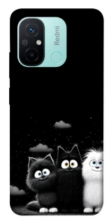 Чехол на Xiaomi Redmi 12C / Poco C55 Three Cats фото 1 из 1
