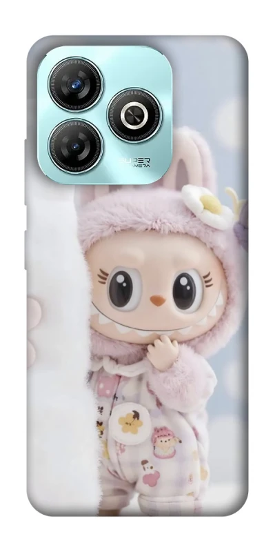 Чохол на ZTE Blade A75 4G Labubu Happy фото 1 з 1