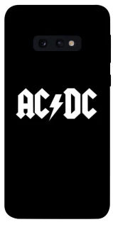 Чехол на Samsung Galaxy S10e AC/DC logo фото 1 из 1