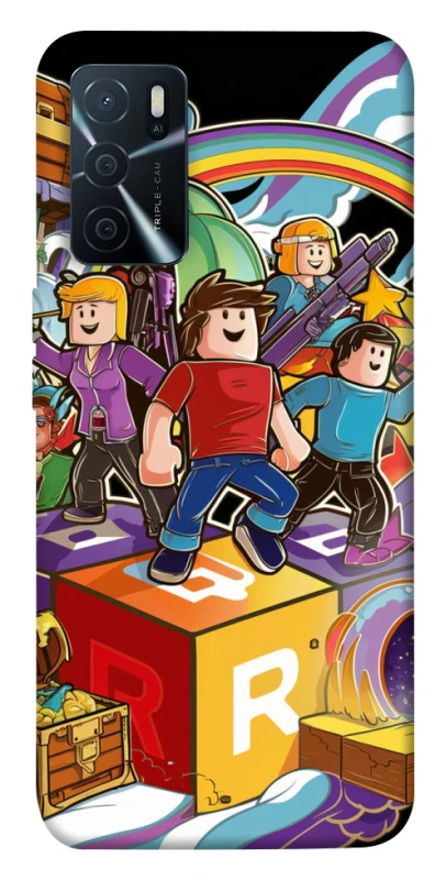 Чохол на Oppo A16s / A16 Roblox family фото 1 з 1