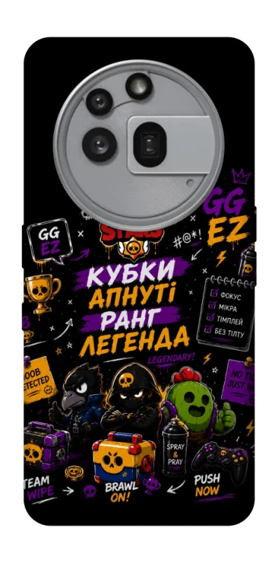Чохол на Nothing Phone (3a) Pro Brawl Stars collage фото 1 з 1