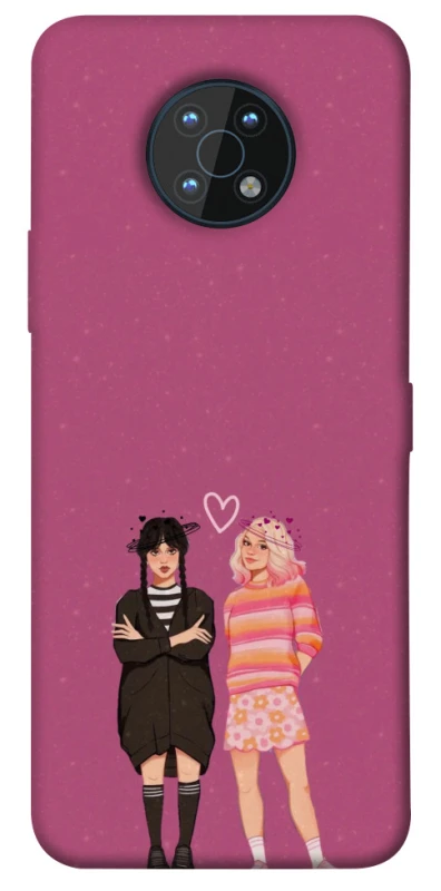 Чохол на Nokia G50 Raven & Rainbow Wednesday фото 1 з 1