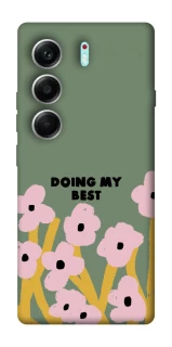 Чехол на Tecno Camon 40 Pro Doing my best фото 1 из 1