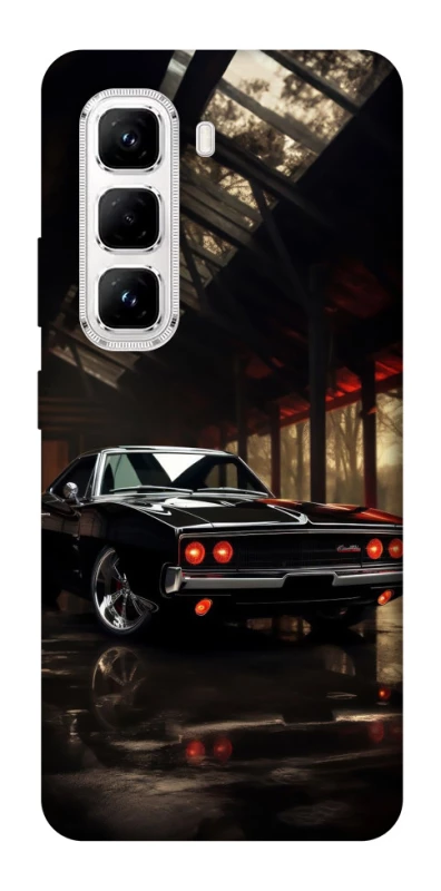 Чехол на Infinix Hot 50 Pro Black classic car фото 1 из 1