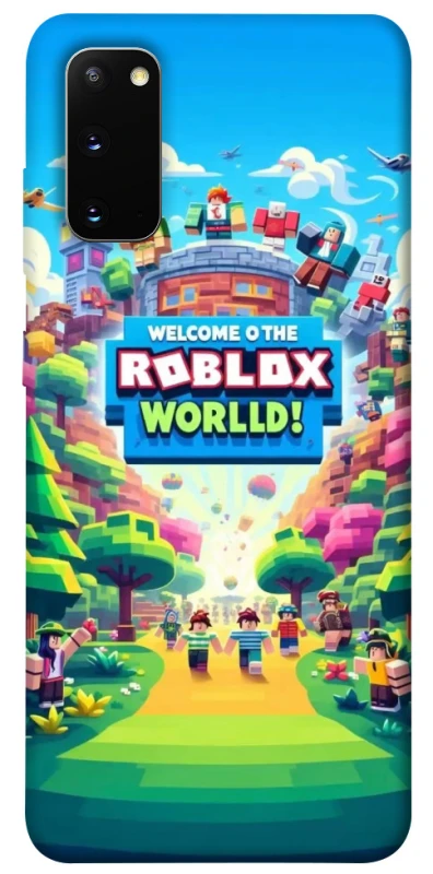 Чохол на Samsung Galaxy S20 Roblox World фото 1 з 1