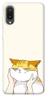 Чехол на Samsung Galaxy A02 Cat bun фото 1 из 1