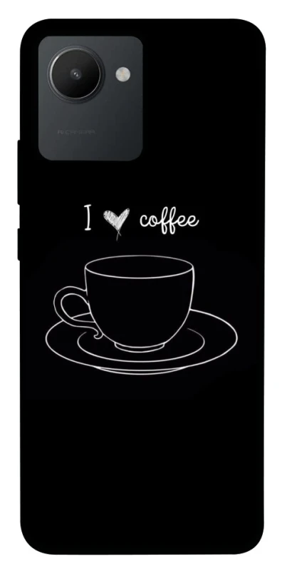 Чехол на Realme C30 Black coffee фото 1 из 1