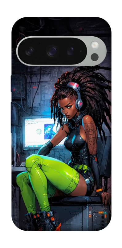 Чохол на Google Pixel 10 Pro XL Cyber girl фото 1 з 1