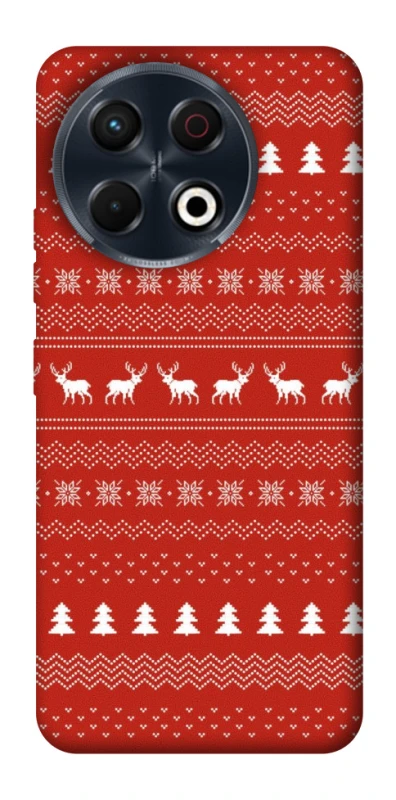 Чохол на TECNO Spark 30 Pro (KL7) Новорічний v12 фото 1 з 1