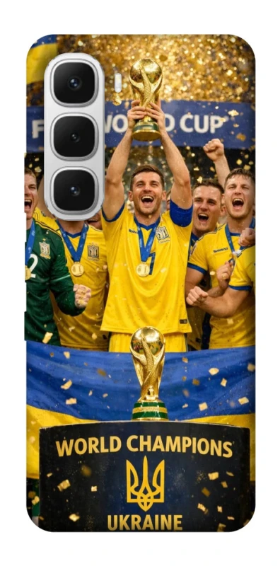 Чехол на Infinix Hot 60i UA-Football ver.5 фото 1 из 1