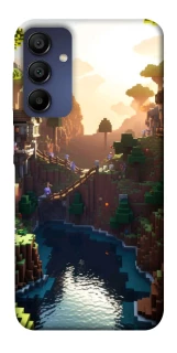Чехол на Samsung Galaxy A15 4G/5G Minecraft sunset фото 1 из 1
