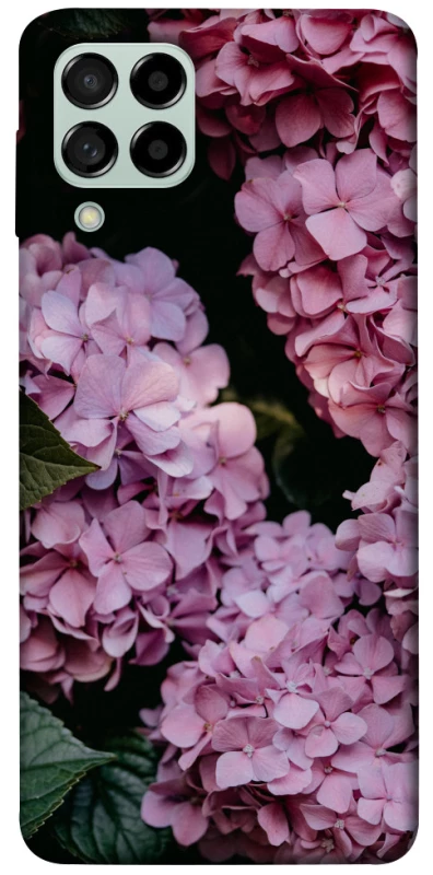 Чохол на Samsung Galaxy M53 5G Рожеві гартензії фото 1 з 1