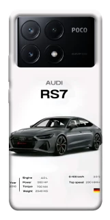 Чехол на Xiaomi Poco X6 Audi RS7 фото 1 из 1