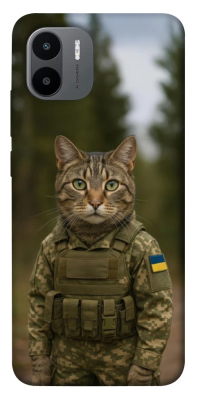 Чехол на Xiaomi Redmi A1+ / Poco C50 / A2+ Кот защитник фото 1 из 1