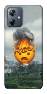 Чехол на Motorola Moto G54 Moscow never sleeps ver.2 фото 1 из 1