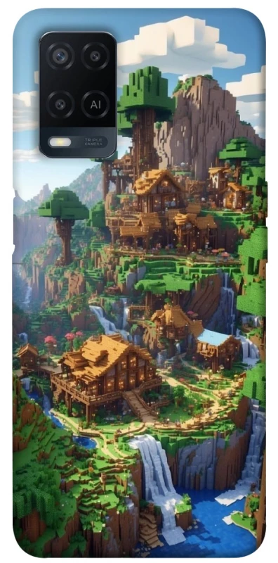 Чохол на Oppo A54 4G Minecraft universe фото 1 з 1
