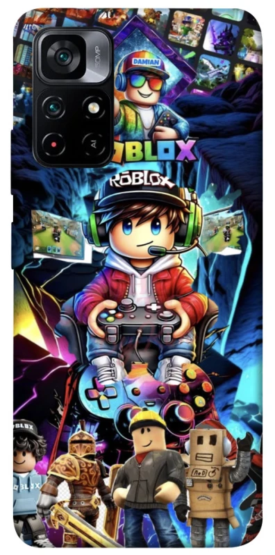 Чохол на Xiaomi Poco M4 Pro 5G Roblox collage ver.4 фото 1 з 1