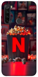 Чехол на Xiaomi Redmi Note 8T Netflix and popcorn фото 1 из 1