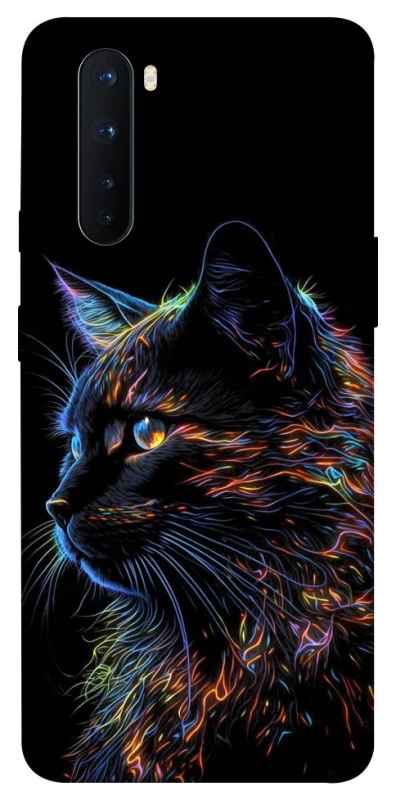 Чохол на OnePlus Nord Чорний кіт фото 1 з 1