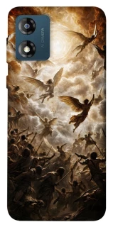 Чехол на Motorola Moto E13 angels фото 1 из 1