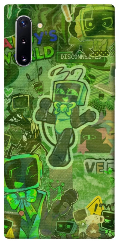 Чохол на Samsung Galaxy Note 10 Dandysworld tv green theme фото 1 з 1