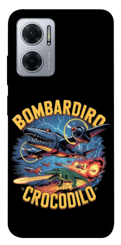 Чехол на Xiaomi Redmi Note 11E Bombardino Crocodilo v2 фото 1 из 1