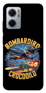 Чохол на Xiaomi Redmi Note 11E Bombardino Crocodilo v2 фото 1 Чохол на Xiaomi Redmi Note 11E Bombardino Crocodilo v2 фото 1 з 1