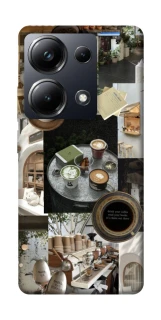 Чохол на Xiaomi Poco M6 Pro 4G Coffee collage ver.4 фото 1 з 1