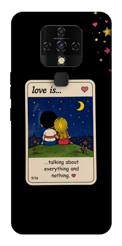 Чохол на TECNO Camon 16 SE Love is ver.6 фото 1 з 1