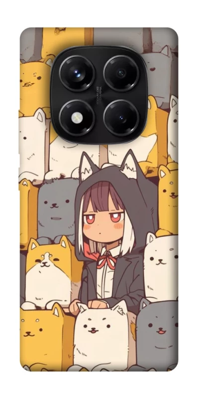 Чехол на Xiaomi Redmi Note 14 Pro 5G Like a cat фото 1 из 1