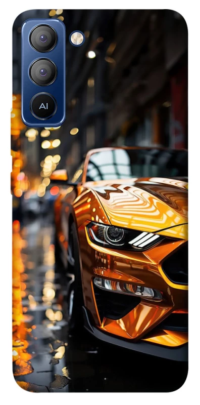 Чохол на TECNO Pop 5 LTE Golden sports car фото 1 з 1