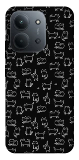 Чохол на Xiaomi Redmi 15C (Global) Black Cats фото 1 з 1