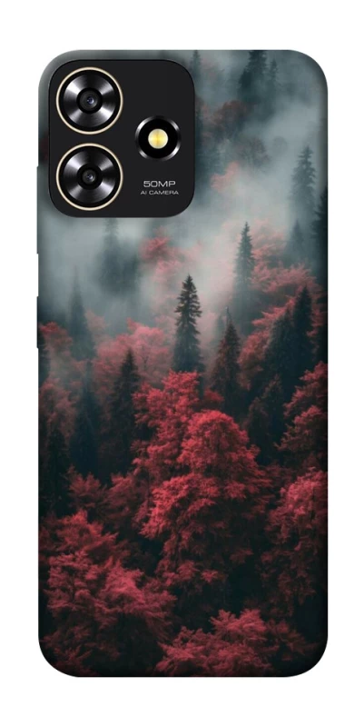 Чехол на ZTE Blade A73 4G Red Wood фото 1 из 1