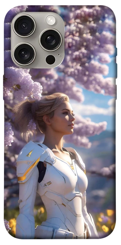Чохол на Apple iPhone 15 Pro Max (6.7") Cyber space girl ver.1 фото 1 з 1