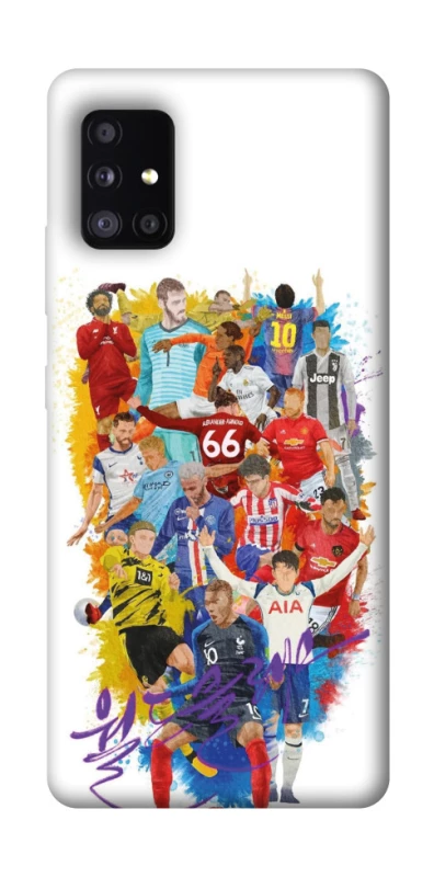 Чехол на Samsung Galaxy A51 5G Football Abstract v2 фото 1 из 1