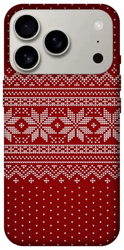 Чохол на Apple iPhone 18 Pro Christmas jumper ver.3 фото 2 з 2