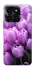 Чехол на Huawei Honor X6a Фиолетовые тюльпаны фото 1 из 1