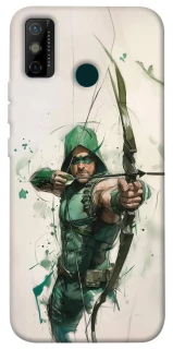 Чехол на TECNO Spark 6 Go Green Arrow фото 1 из 1
