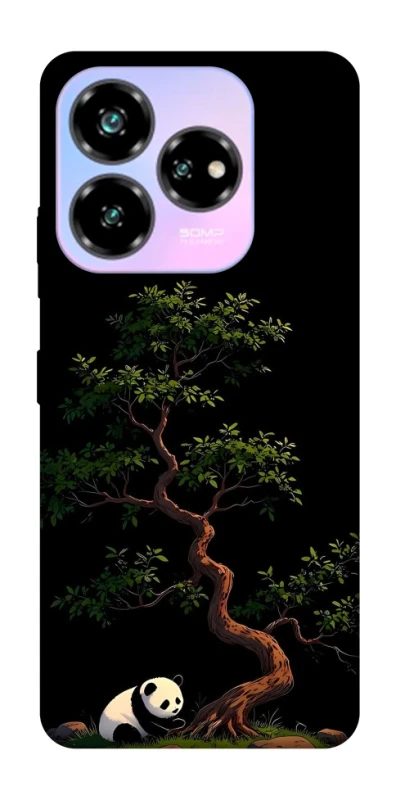 Чехол на ZTE Nubia V60 Desing Panda and tree фото 1 из 1