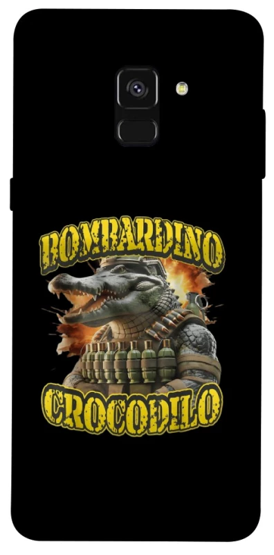 Чохол на Samsung A530 Galaxy A8 (2018) Bombardino Crocodilo фото 1 з 1