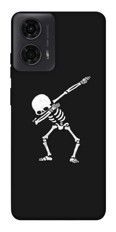 Чохол на Motorola Moto G04 Halloween skeleton фото 1 з 1