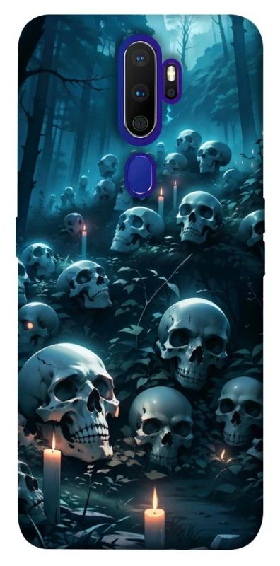 Чохол на Oppo A5 (2020) / Oppo A9 (2020) Skulls v3 фото 1 з 1