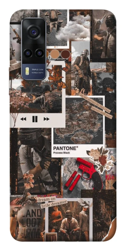 Чохол на Vivo Y53s PUBG Collage фото 1 з 1