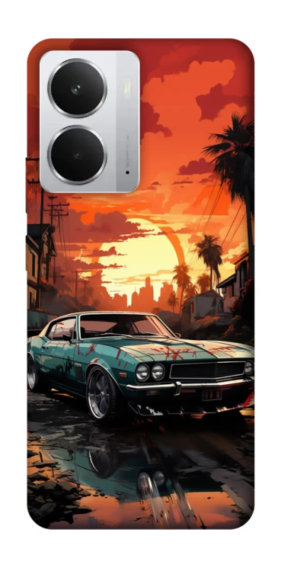 Чохол на Realme 14 Car at sunset фото 1 з 1