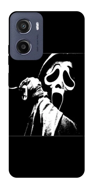 Чохол на Motorola Moto E15 Scream Halloween фото 1 з 1